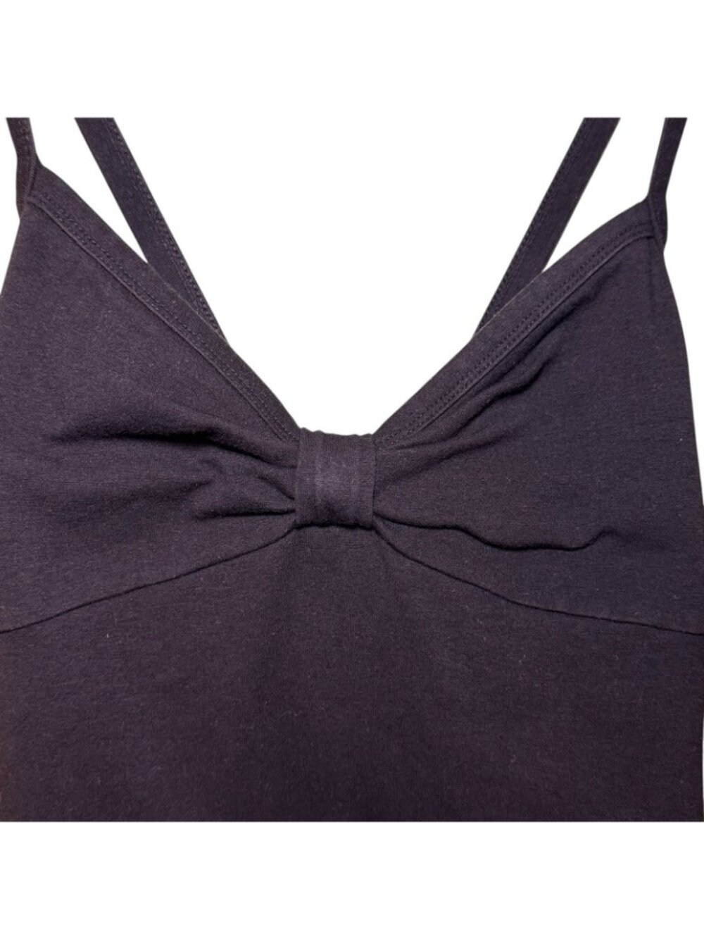 Victoria's Secret Vtg Moda Int'l LBD Black Bodycon Dress Small Y2K Built-In Bra - Picture 4 of 12